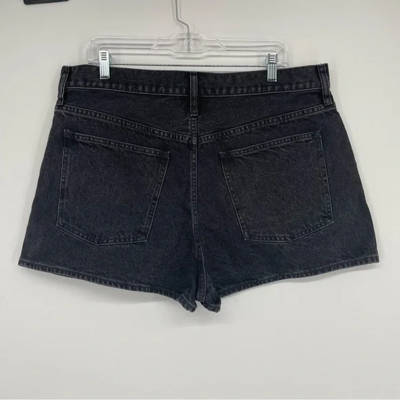 Madewell The Mom Jean Short Short Black NWT Plus Size 32 - Picture 2 of 9